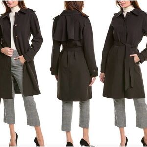 Hunter Black Trench Coat